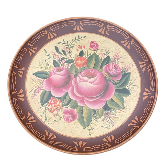 Home Interiors and Gifts Decorative Plates Floral - Picture 6 of 9